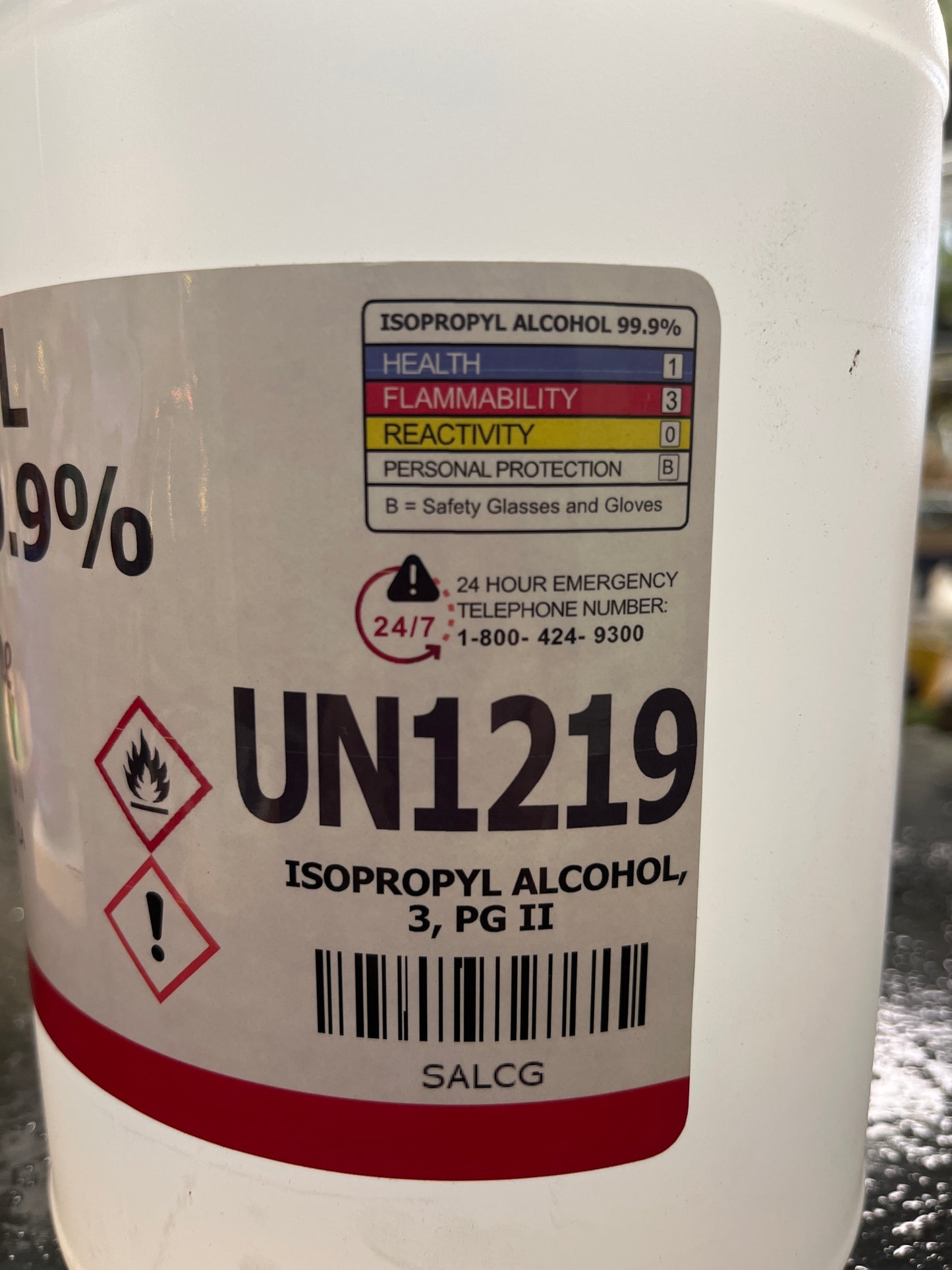 Isopropyl Alcohol 99.9%